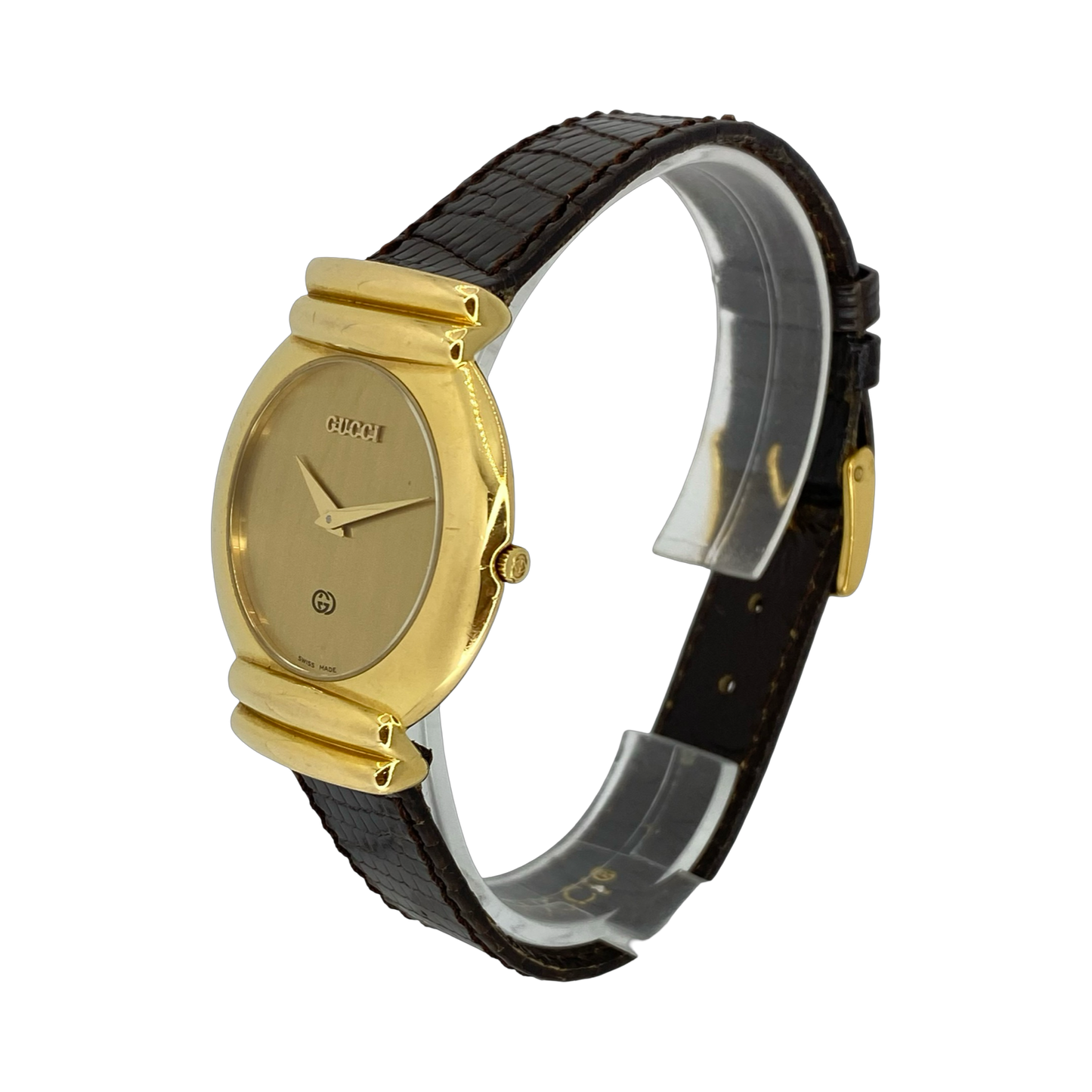 Gucci 5300M Goldplated 33mm Champagne Dial