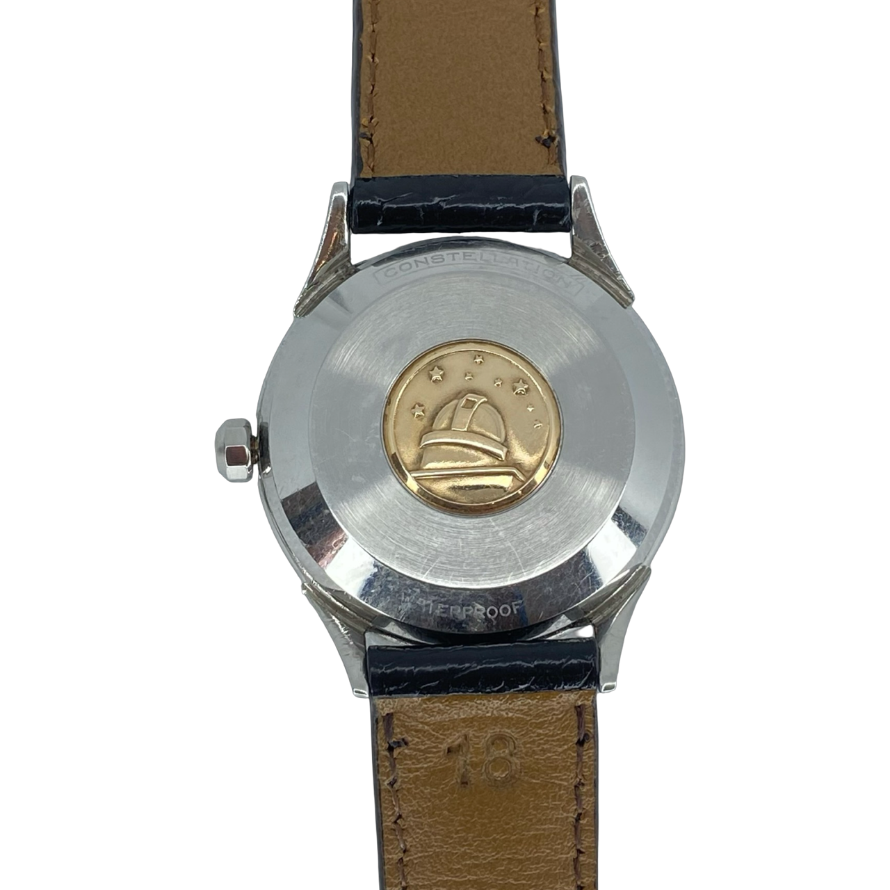 Omega Constellation Officially Certified Chronometer Pie Pan Black Shark Tooth Dial 2852