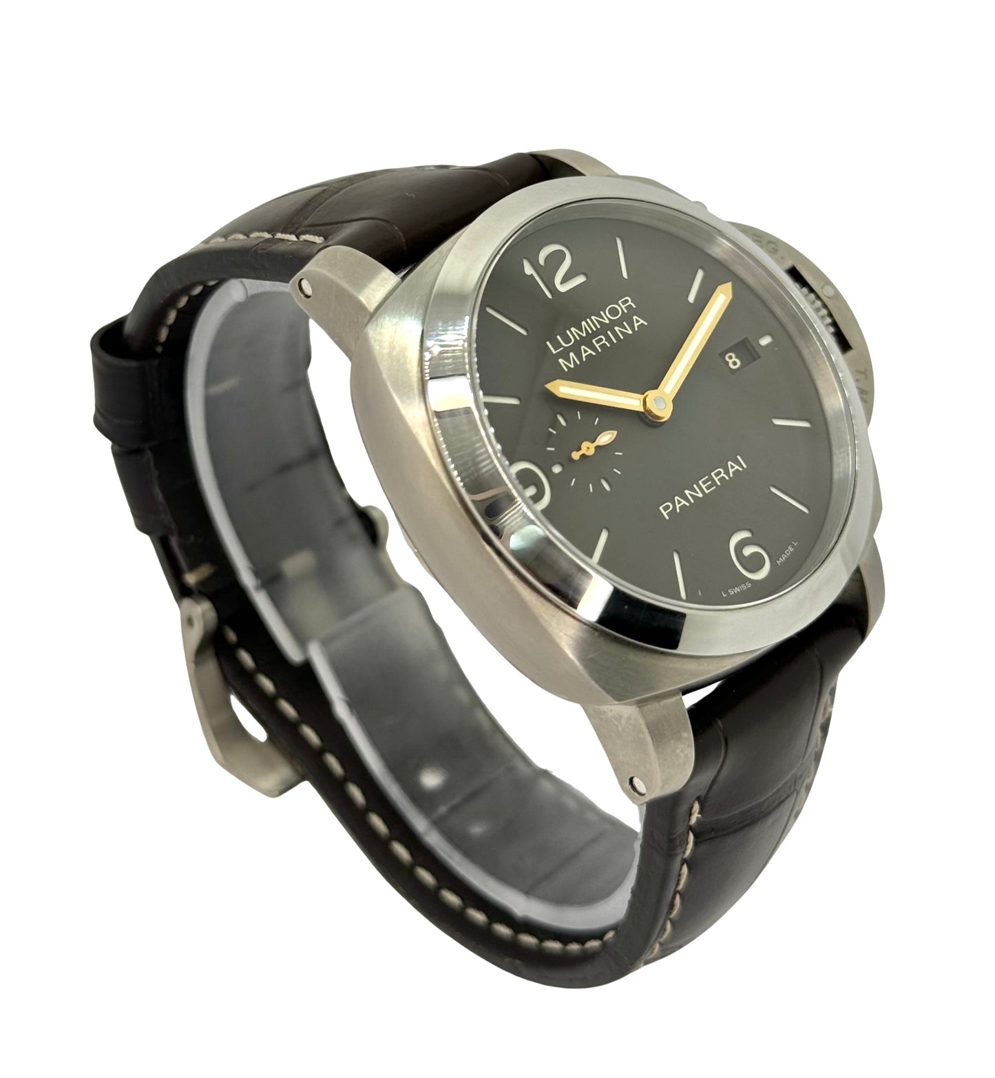 Panerai Luminor Marina 1950 3 Days Titanium Brown Dial PAM00351