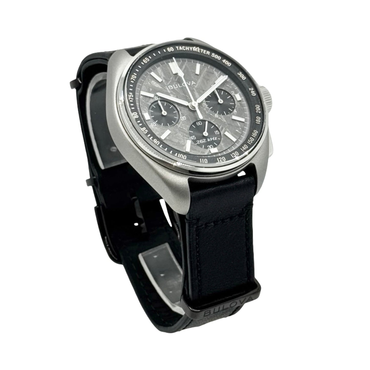 Pre-owned Bulova Archive Series Limited Edition Lunar Pilot Meteorite