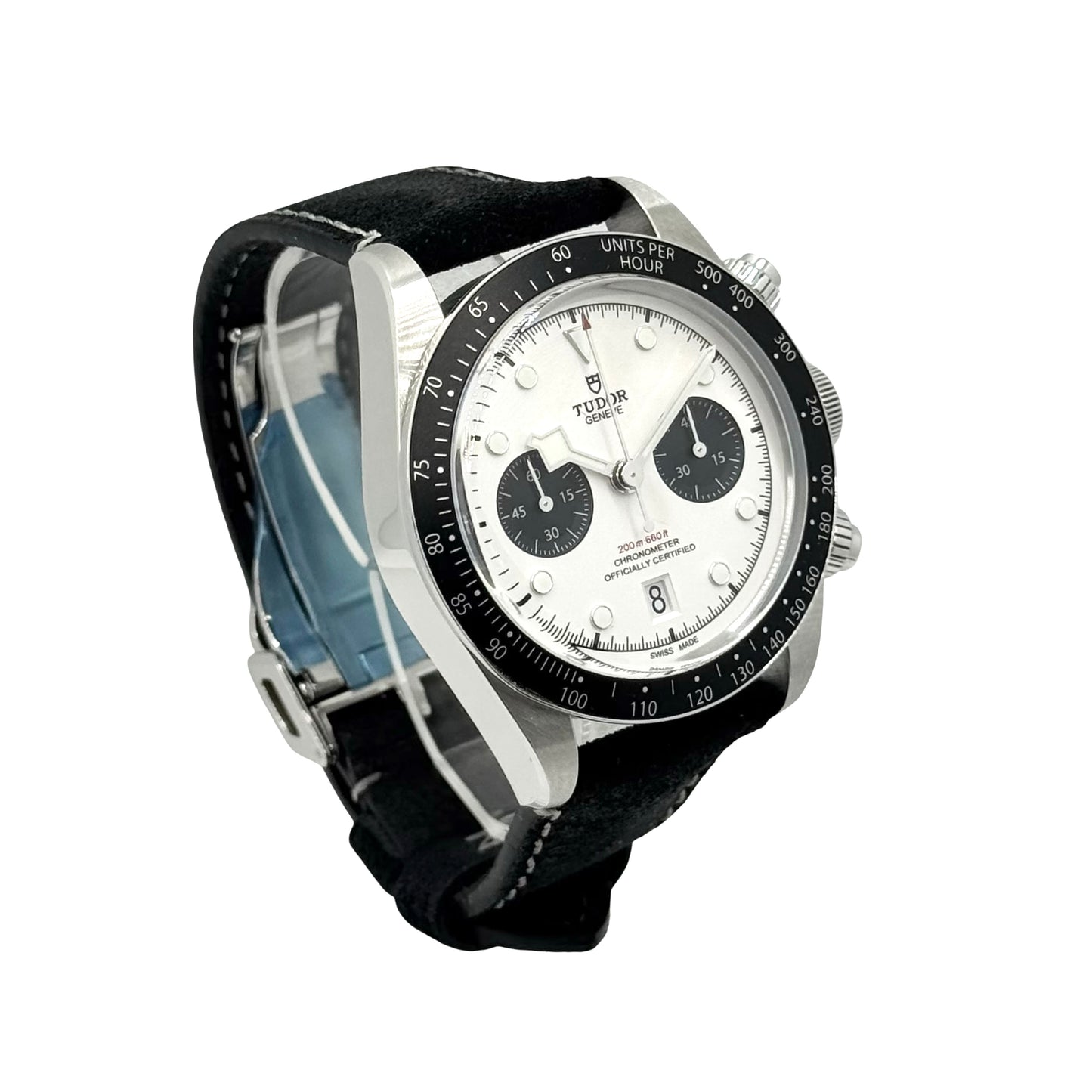 Tudor Heritage Black Bay Chronograph White Panda Dial M79360N-0006