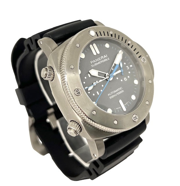 Panerai Submersible Chrono Flyback Jimmy Chin Edition Titanium Grey Dial PAM01207
