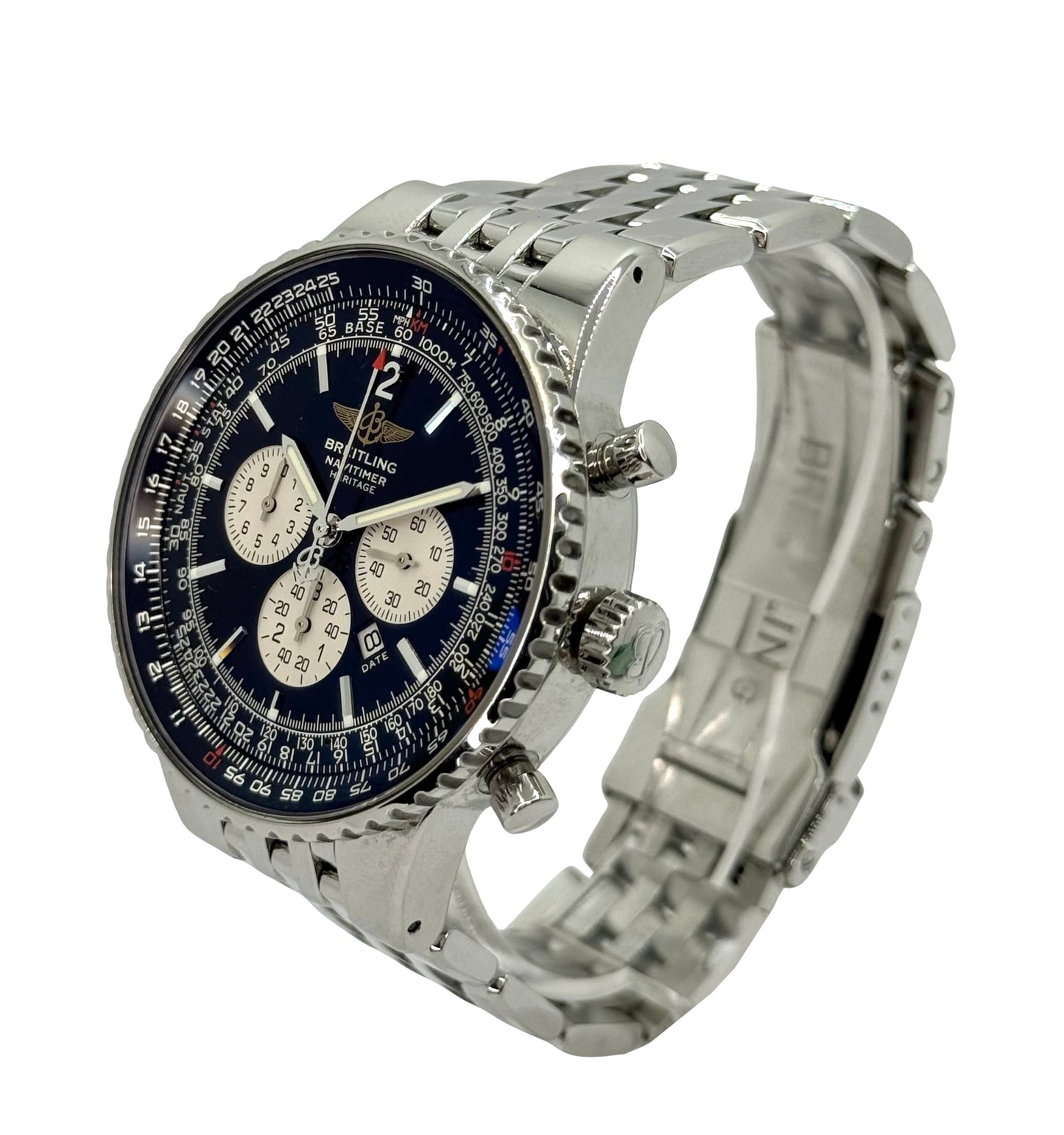 Breitling Navitimer Heritage Black Dial Chronograph A35350
