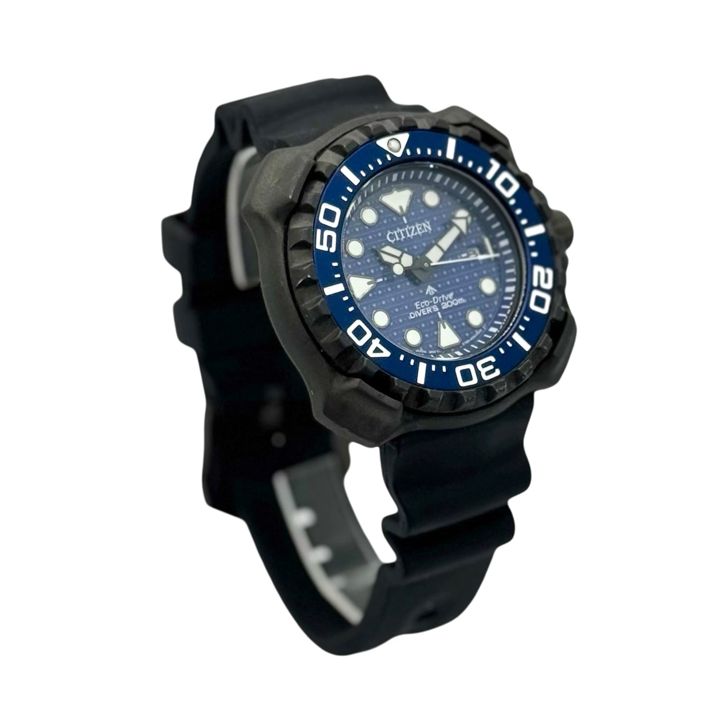 Citizen Promaster Dive Super Titanium DLC Coated Limited Edition Whale Shark BN0225-04L