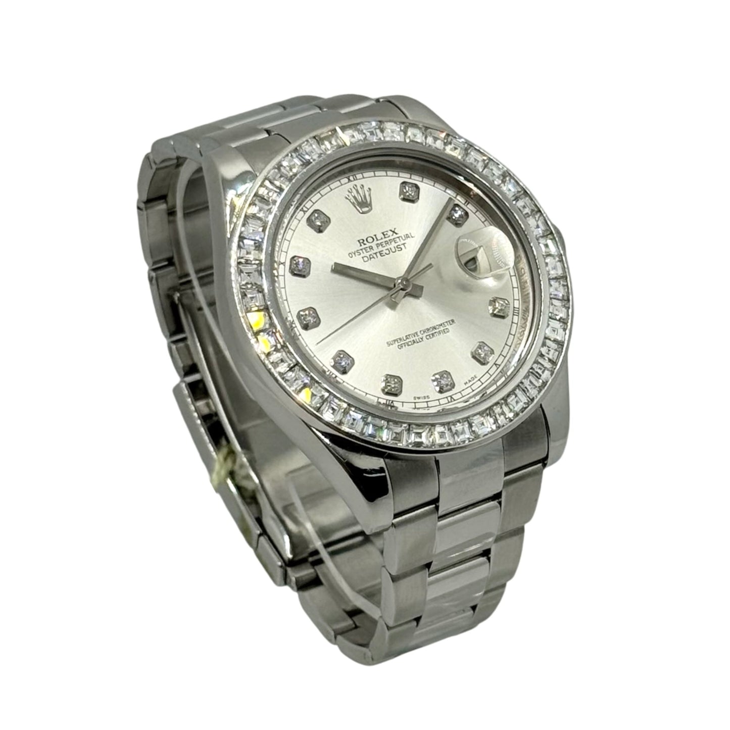 Rolex Datejust II 41mm Silver Dial Oystersteel Bracelet 116334