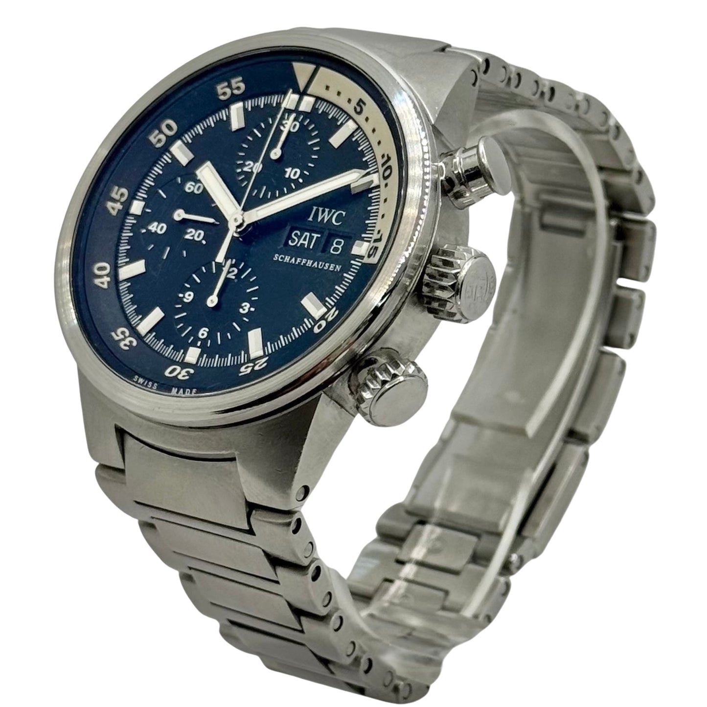 IWC Aquatimer Automatic Chronograph Day/Date Black Dial IW371928