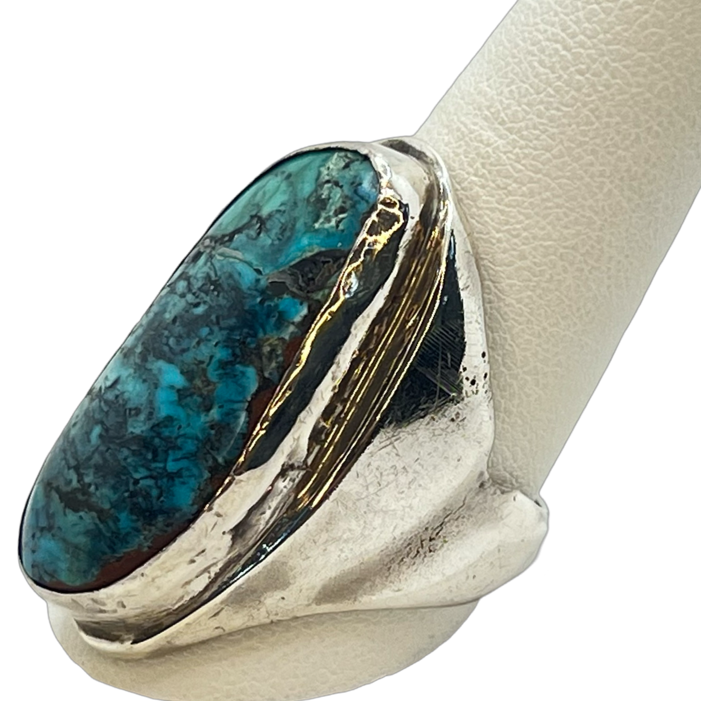 Estate Jewelry 925 Silver Blue Turqouise Ring