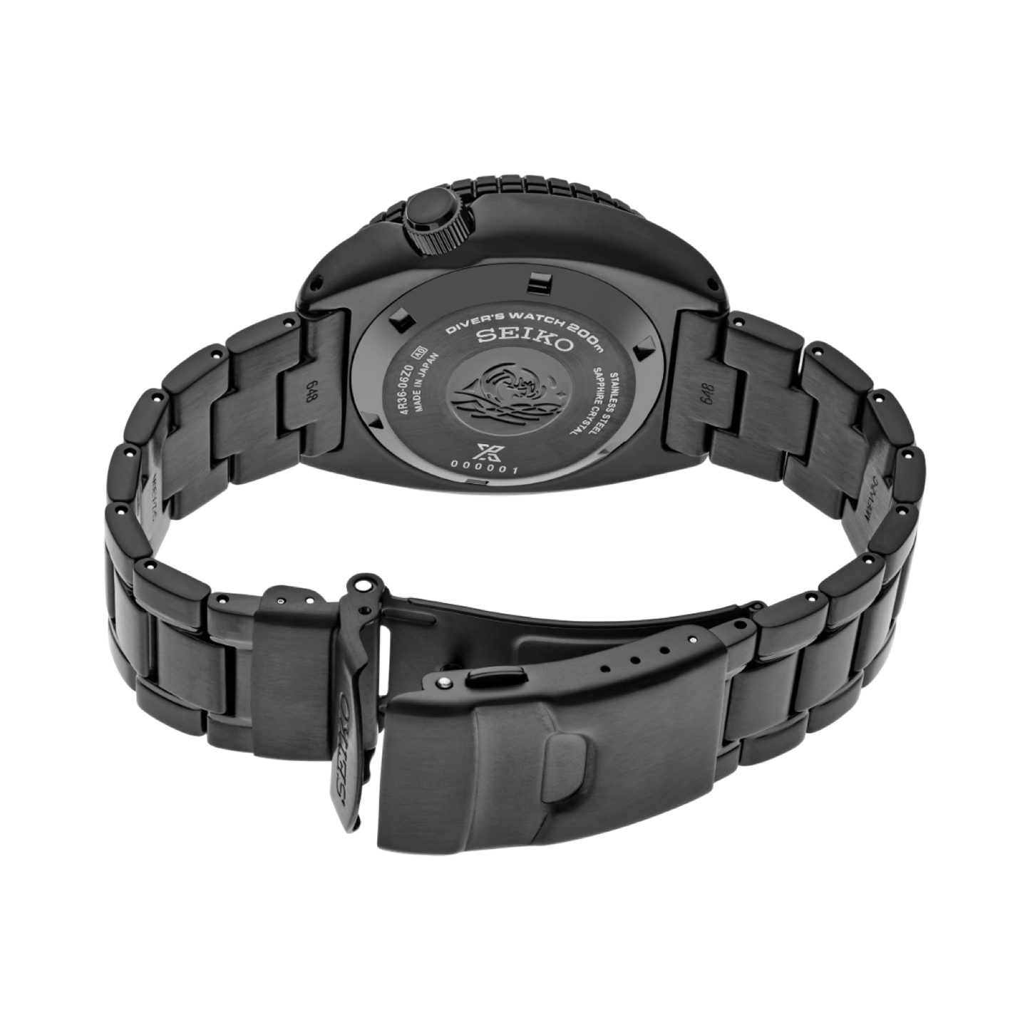 Seiko Prospex Black Series King Turtle Automatic Diver SRPK43
