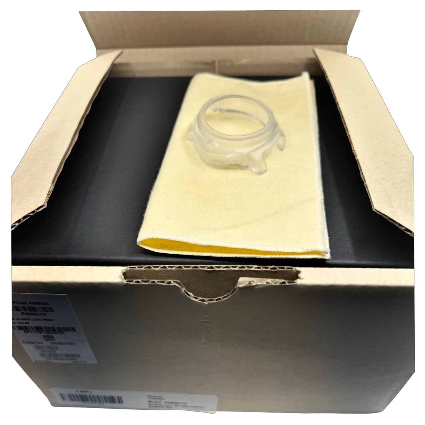 Panerai Luminor Base Logo 3 Days Manual Black Dial Blue Strap PAM00774