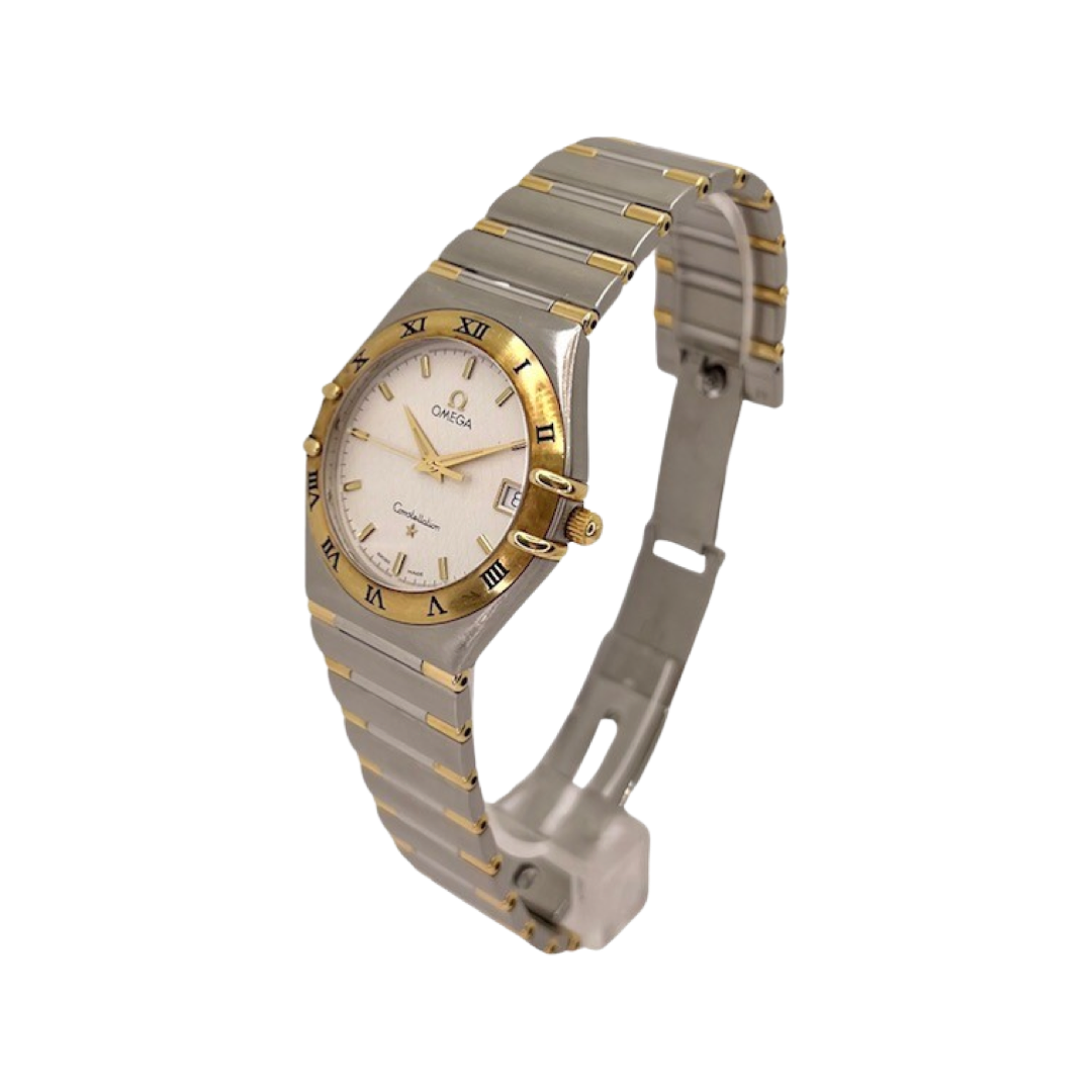 Omega Constellation 18K Yellow Gold / Stainless Steel 33mm 1312.30.00