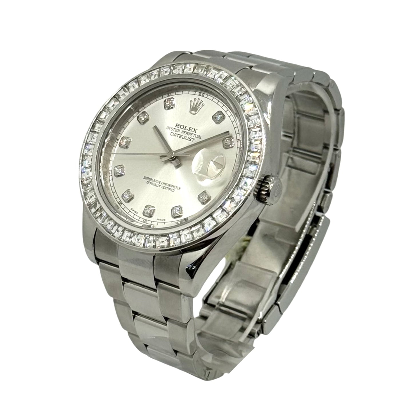 Rolex Datejust II 41mm Silver Dial Oystersteel Bracelet 116334