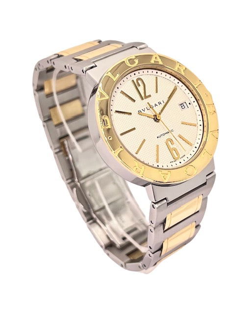 Bulgari BULGARI Mens Automatic 18K/Steel BB38SGAUTO 38mm