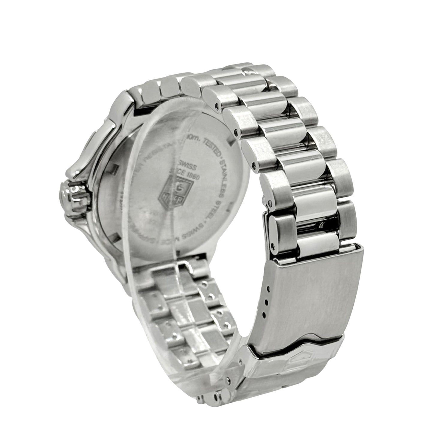 TAG Heuer Formula 1 Quartz White Dial Diamond Bezel Steel Bracelet WAC1215.BA0852