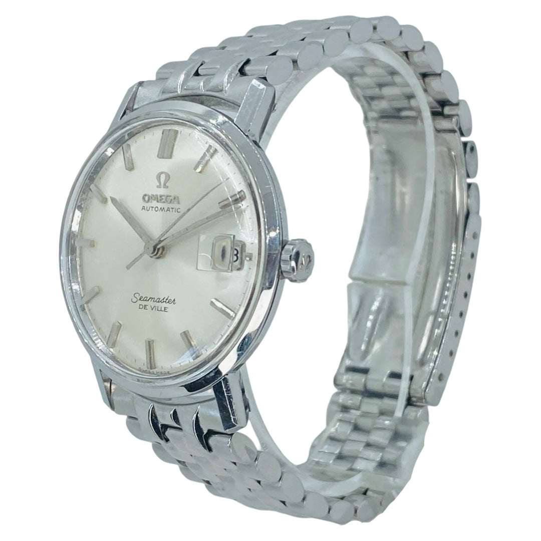 Omega Vintage Seamaster Automatic De Ville Original JB Champion Steel Bracelet C.1960's