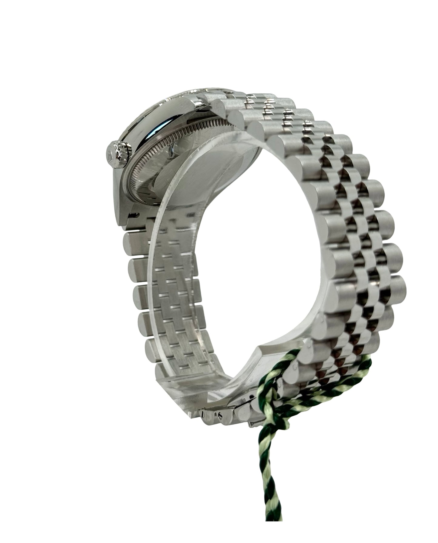 Rolex Datejust 31 Dark Grey Dial Fluted Bezel Oystersteel Jubilee Bracelet 278274