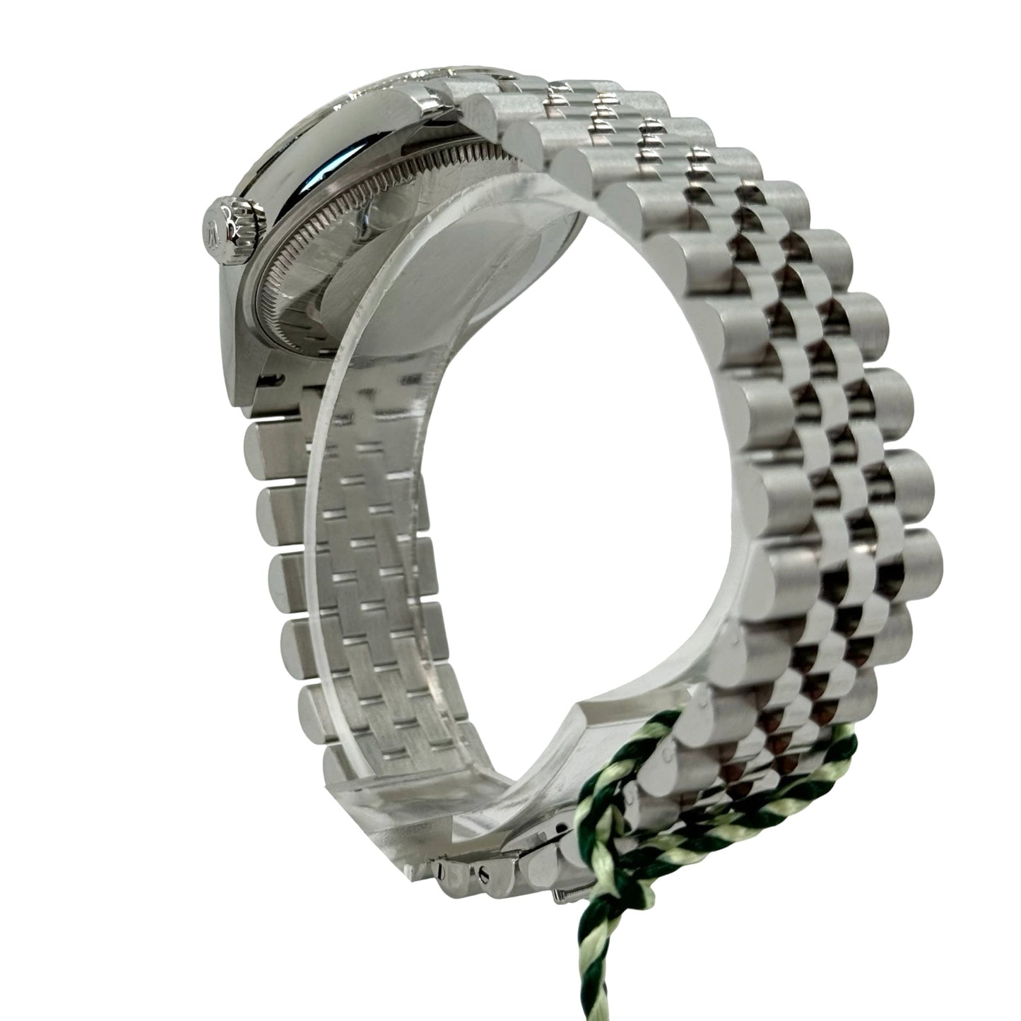 Rolex Datejust 31 Dark Grey Dial Fluted Bezel Oystersteel Jubilee Bracelet 278274