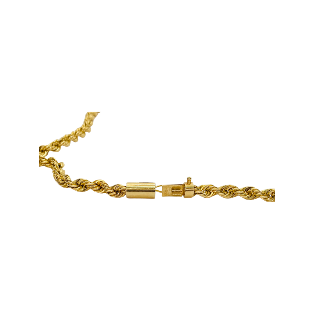 14K Yellow Gold 20" Rope Chain