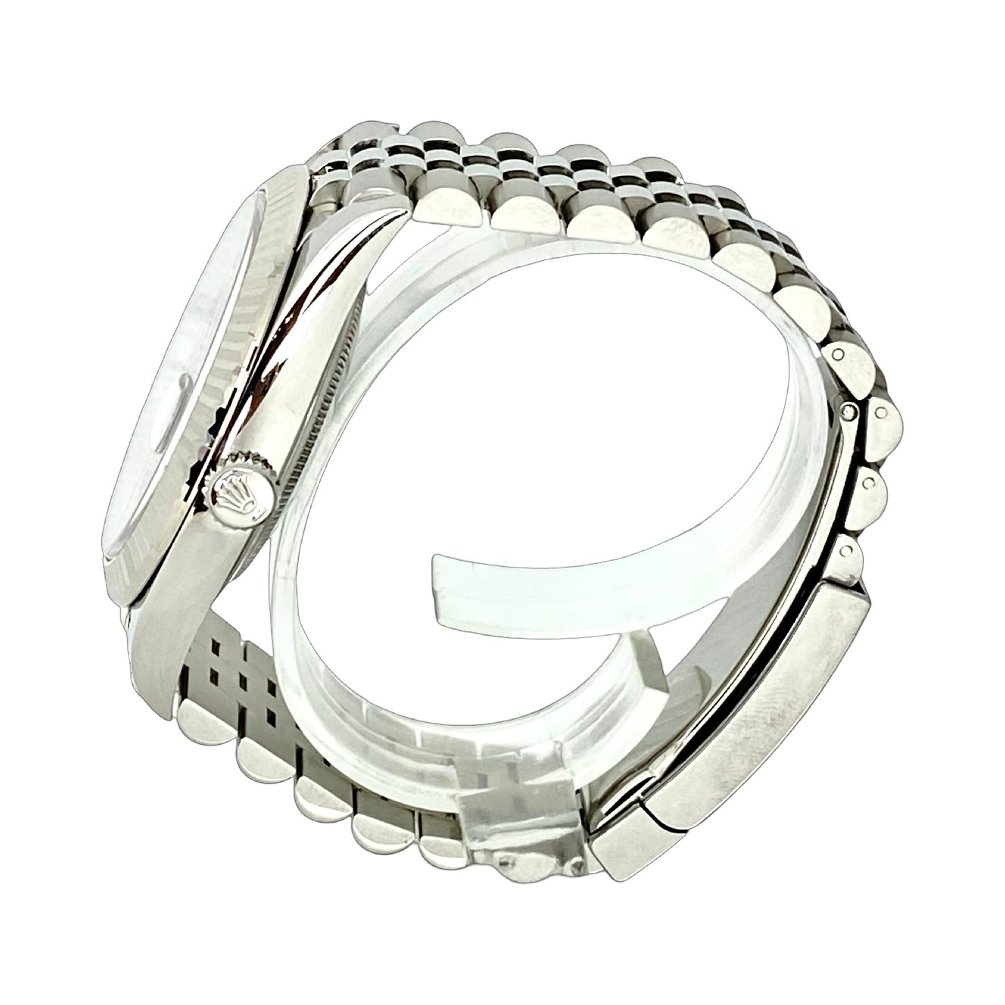 Rolex Datejust 41 Blue Factory-Set Diamond Dial Oystersteel 126334