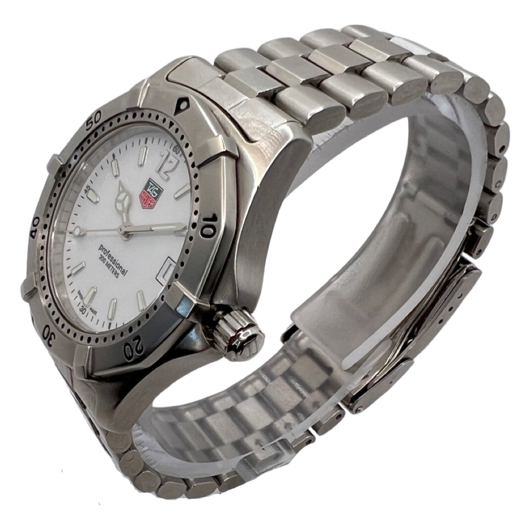 TAG Heuer Mens 2000 Classic Quartz White Dial WK1111.BA0317