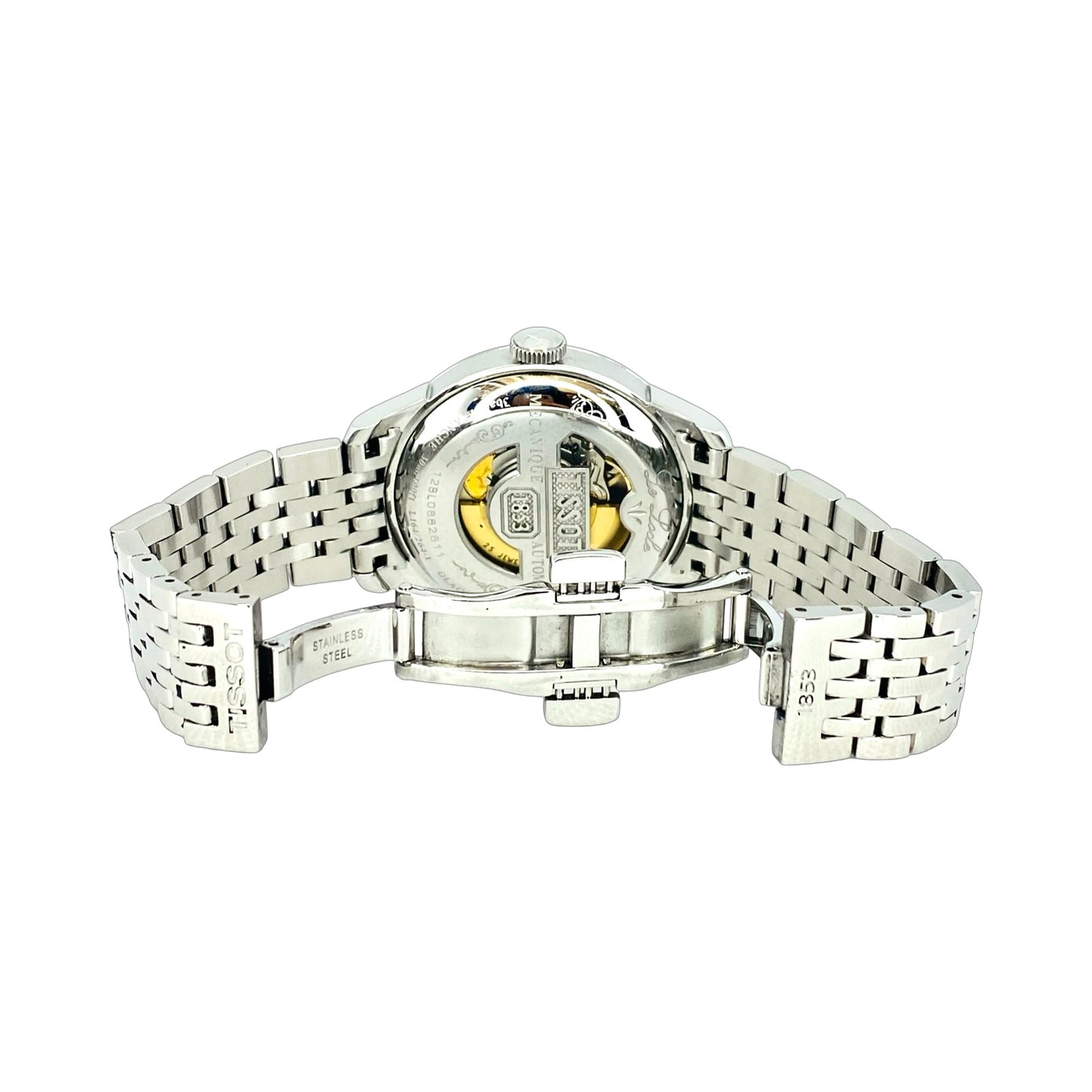 Tissot T-Classic Le Locle Automatic 39mm Silver Dial Stainless Steel Bracelet T41.1.483.33