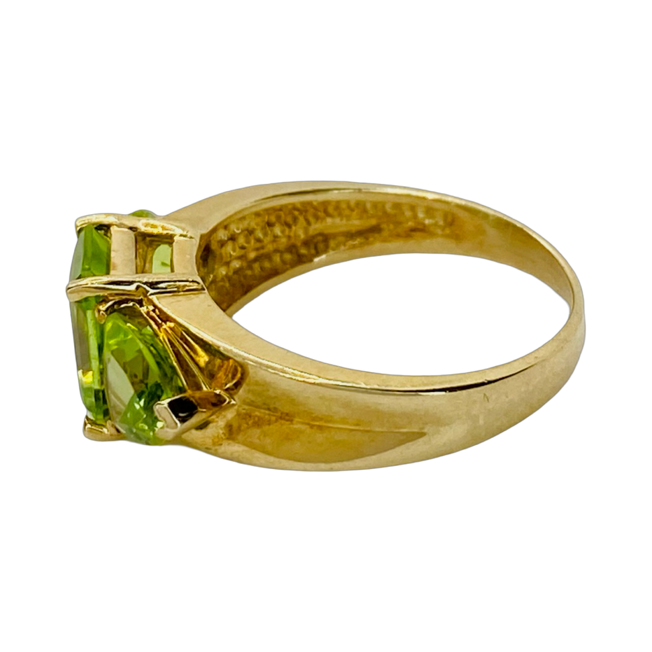 Estate Jewelry 10K Yellow Gold Peridot Ring