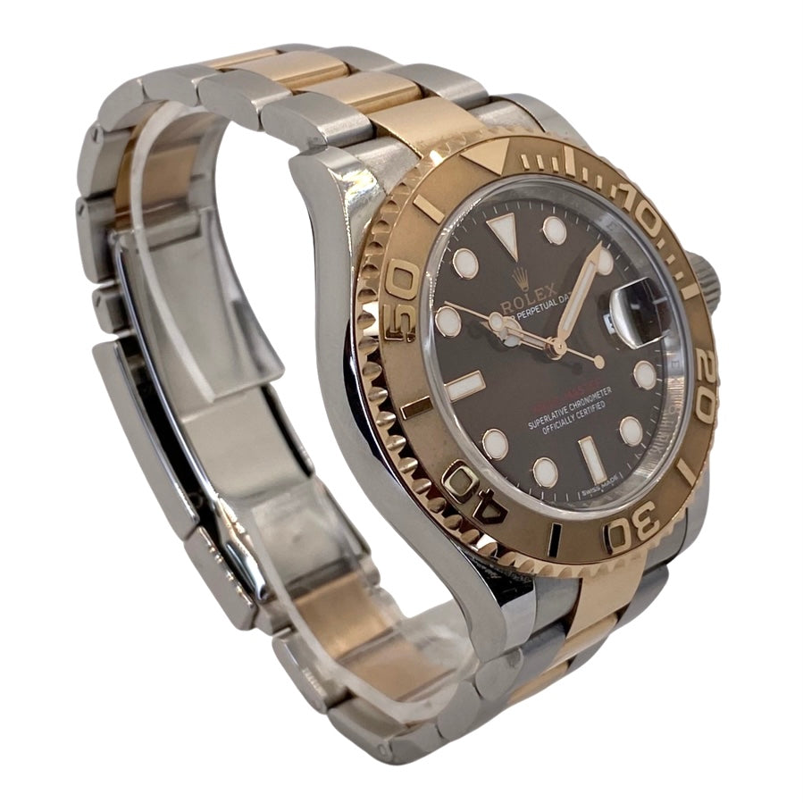 Rolex Yacht-Master 40 18K Everose Gold and Oystersteel Chocolate Dial 116621