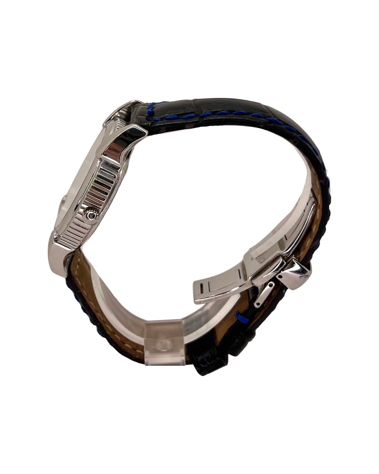 Concord Empresario GMT Chronometre Silver Dial Black Crocodile Strap 14.G6.220