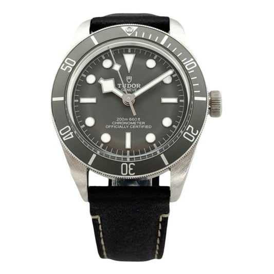 Tudor Heritage Black Bay Fifty-Eight 925 Taupe Dial Black Leather M79010SG-0001