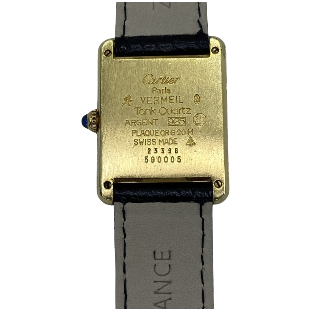 Cartier Tank Vermeil 590005