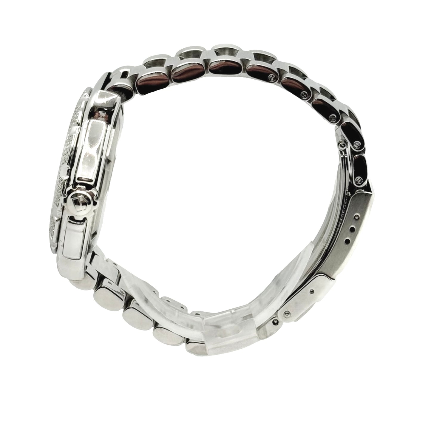 TAG Heuer Formula 1 Quartz White Dial Diamond Bezel Steel Bracelet WAC1215.BA0852