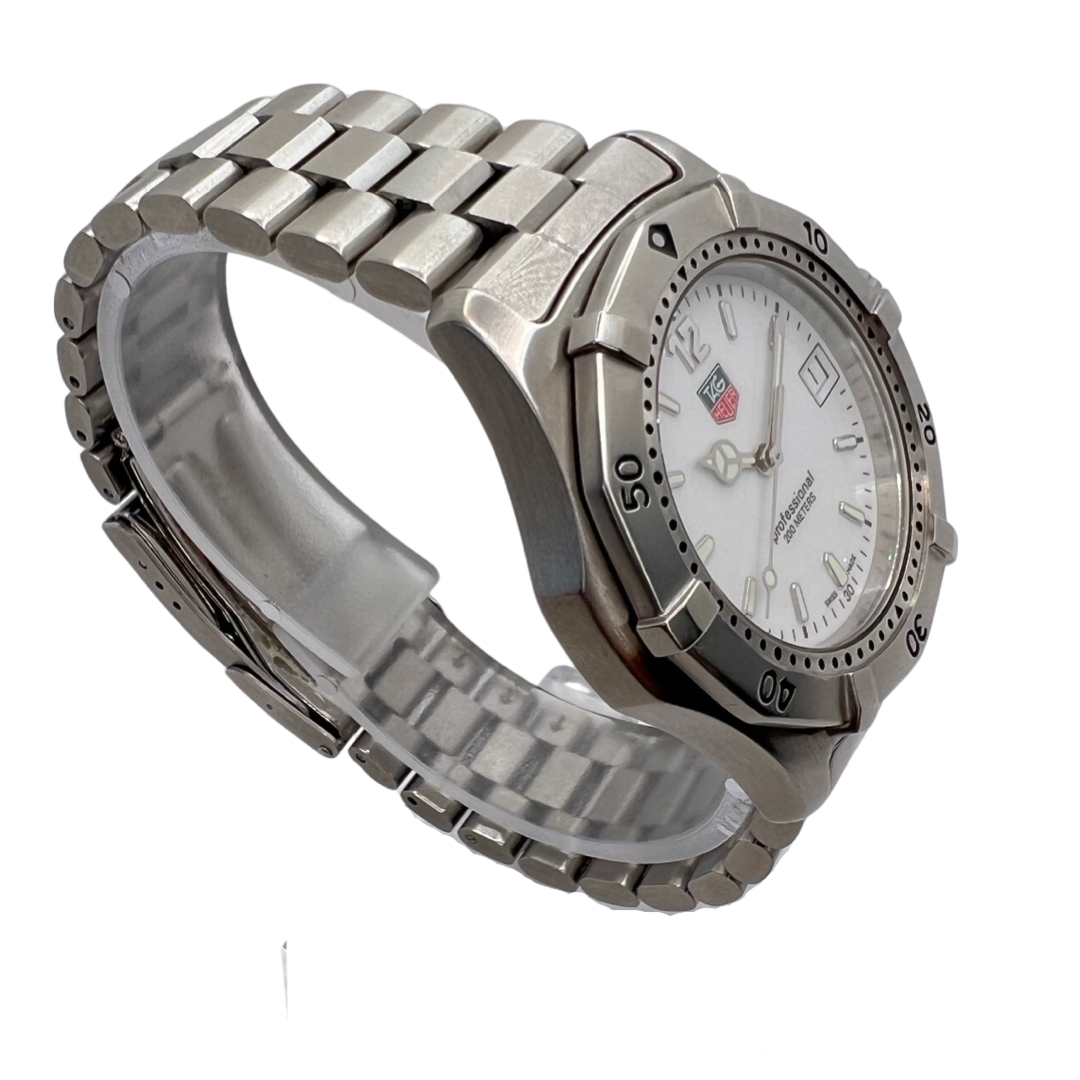 TAG Heuer Mens 2000 Classic Quartz White Dial WK1111.BA0317