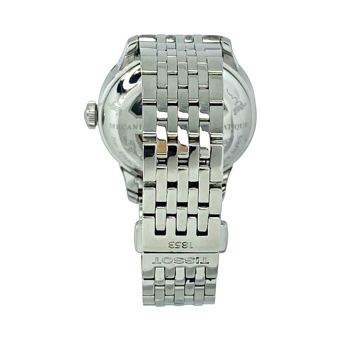 Tissot T-Classic Le Locle Automatic 39mm Silver Dial Stainless Steel Bracelet T41.1.483.33