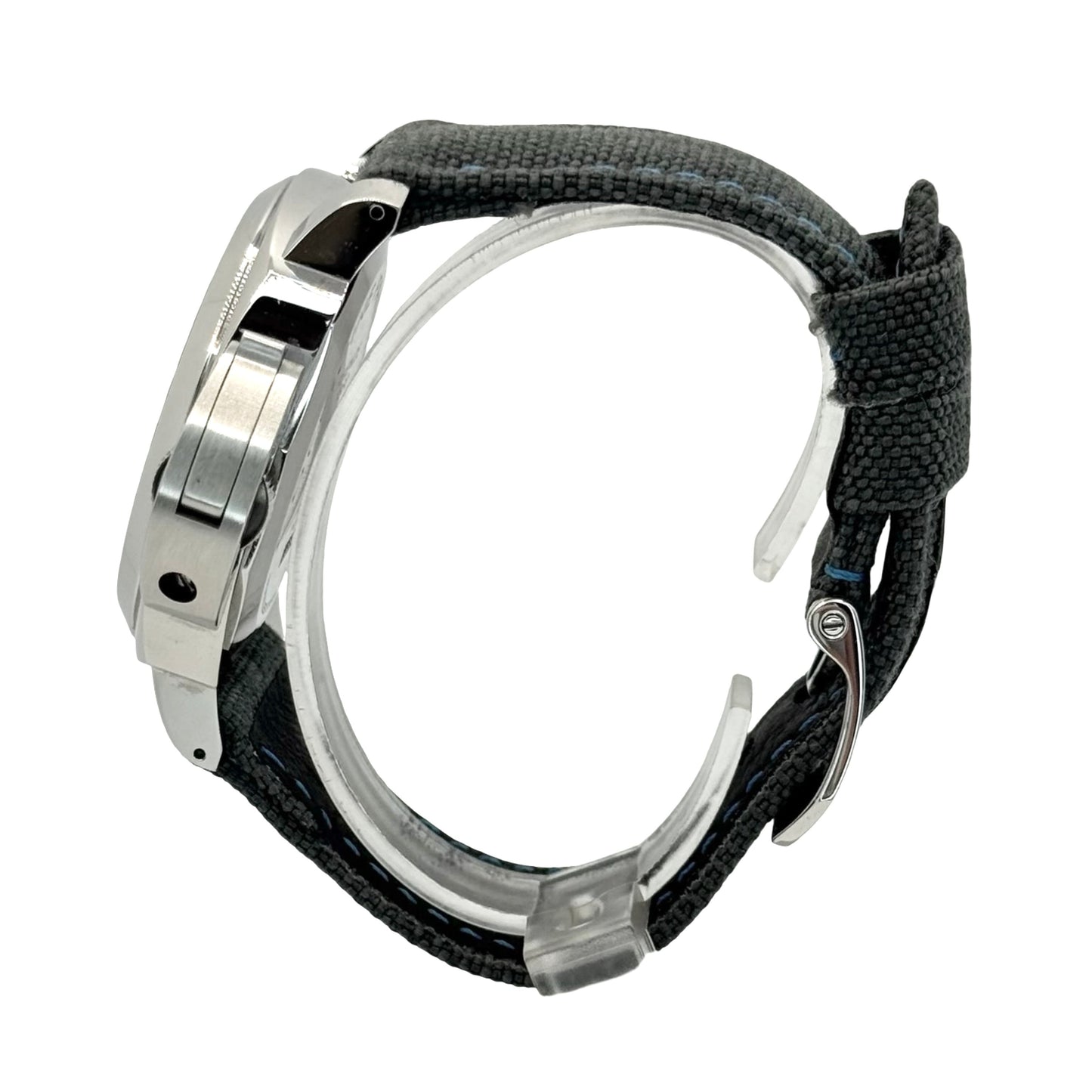 Panerai Luminor Base Logo 3 Days Manual Black Dial Blue Strap PAM00774