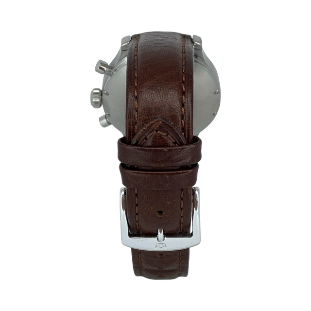 Daniel JeanRichard Bressel Telemetre Automatic Chronograph White Dial 25042