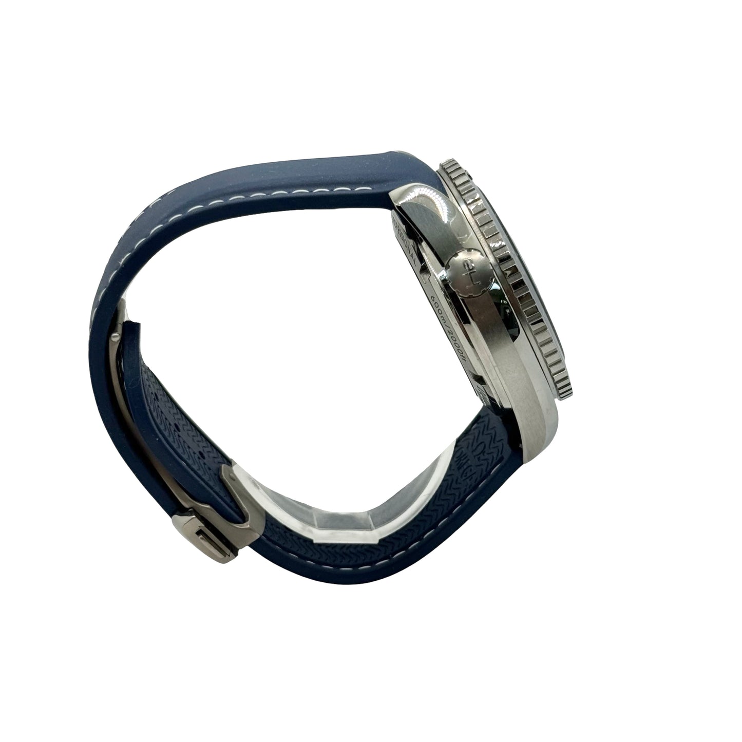 Omega Seamaster Planet Ocean 600M 45.5MM Titanium on Blue Rubber Strap 232.92.46.21.03.001