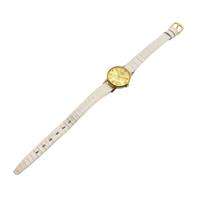 Jaeger LeCoultre Womens 18K Yellow Gold Manual Wind Watch