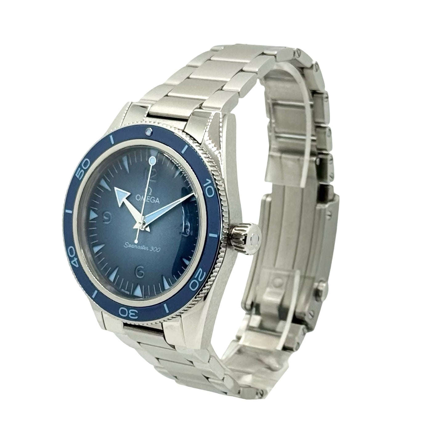 Omega Seamaster 300 Summer Blue Co-Axial 41mm Steel on Steel 234.30.41.21.03.002