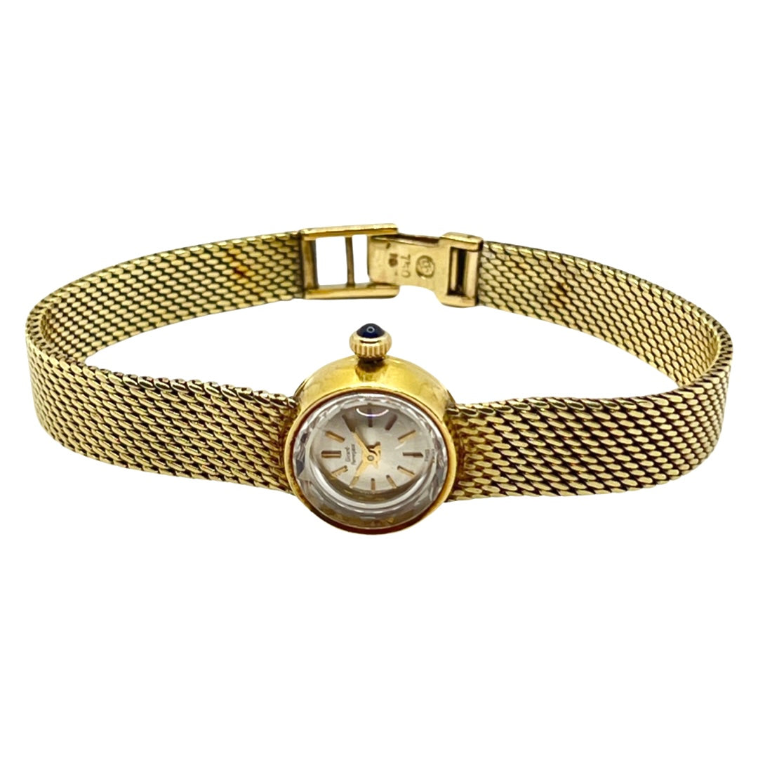 Girard Perregaux 18K Solid Yellow Gold Manual Wind Watch Small Size