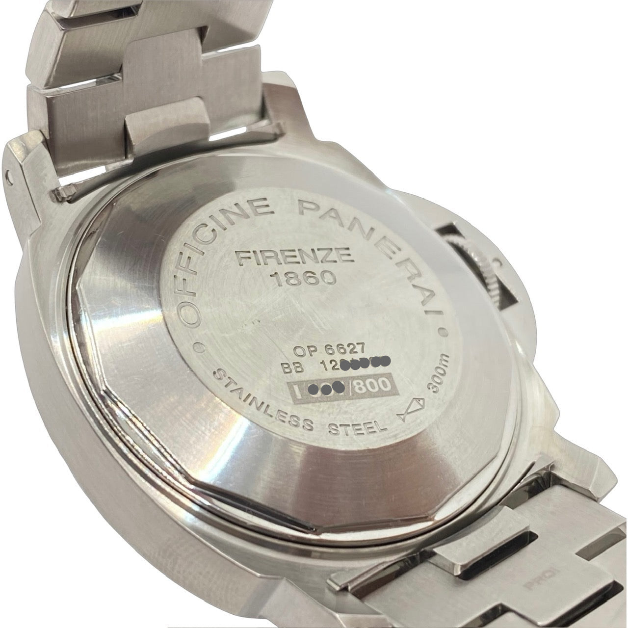 Panerai Luminor Automatic Power Reserve PAM00241 40mm Stainless Steel Black "Clous de Paris" Dial