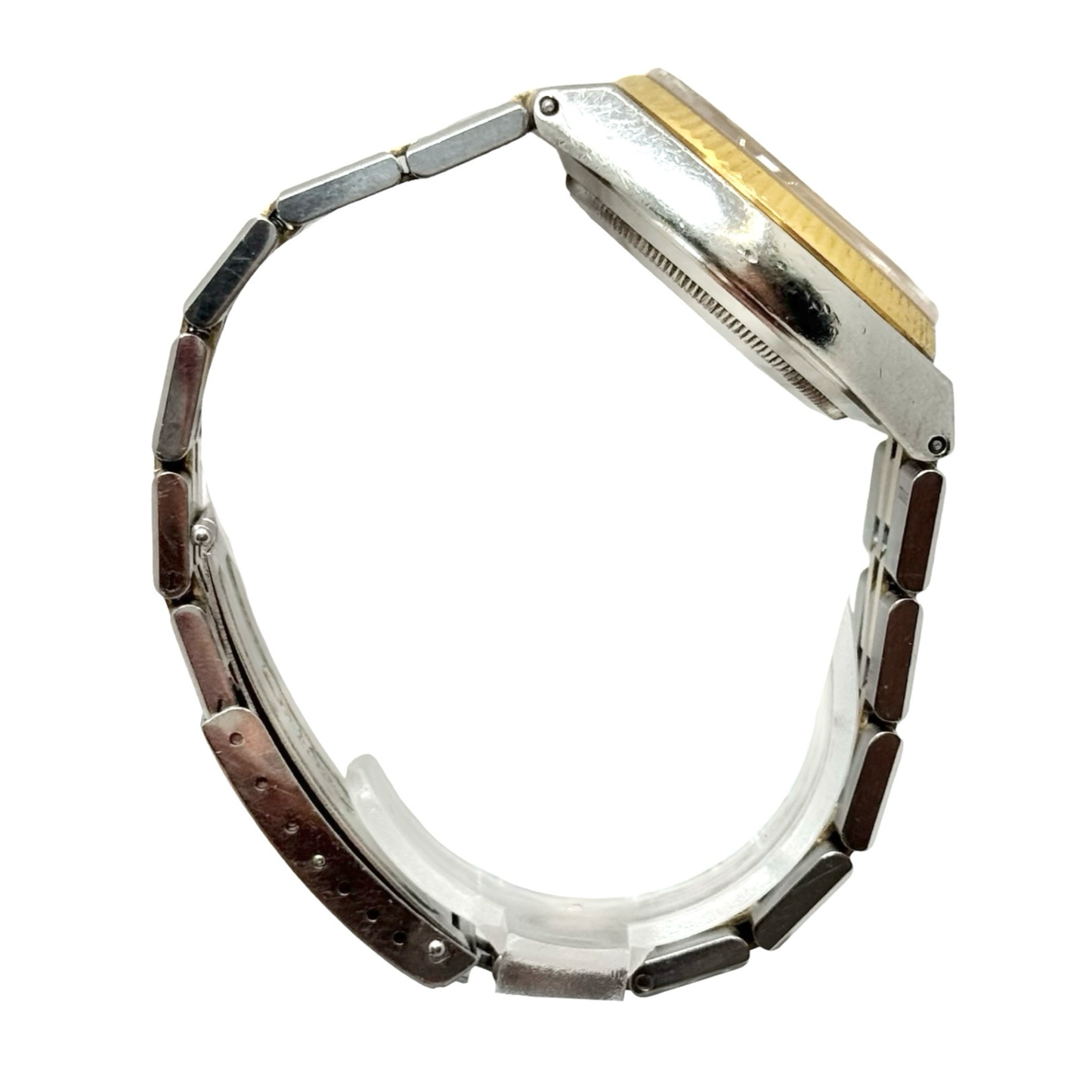 Rolex Oysterquartz Datejust 36mm Champagne Dial 18K Gold and Steel Integrated Jubilee-style Bracelet 17013