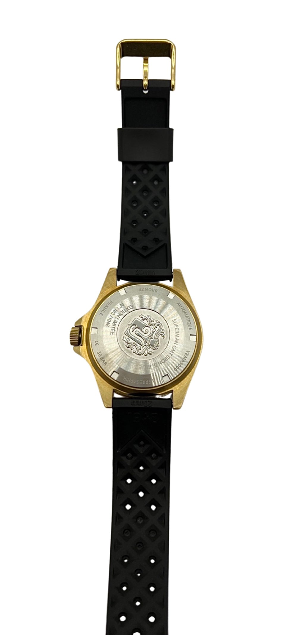 Yema 3000 Superman Heritage GMT Bronze Limited Edition 41mm Blue Dial YGMTZ20B41.GU61