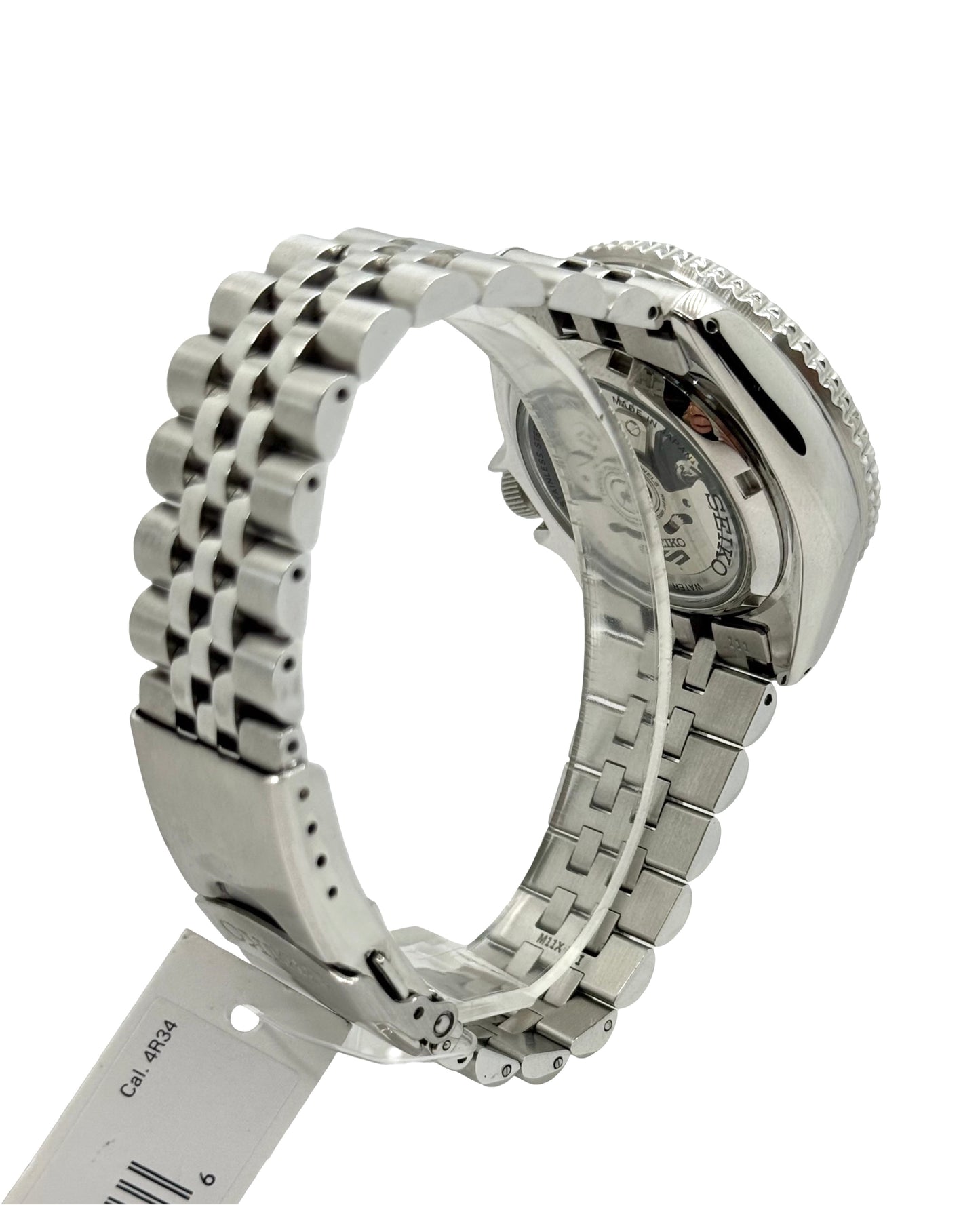 Seiko 5 SKX Sports Style GMT Series Bi-Color Bezel Blue Dial Stainless Steel Bracelet SSK003