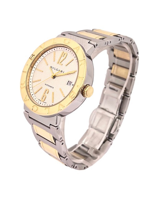 Bulgari BULGARI Mens Automatic 18K/Steel BB38SGAUTO 38mm
