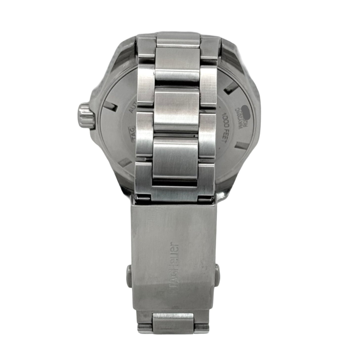 TAG Heuer Aquaracer Black Dial/Blue Bezel Automatic Stainless Steel WAY201C.FC6395
