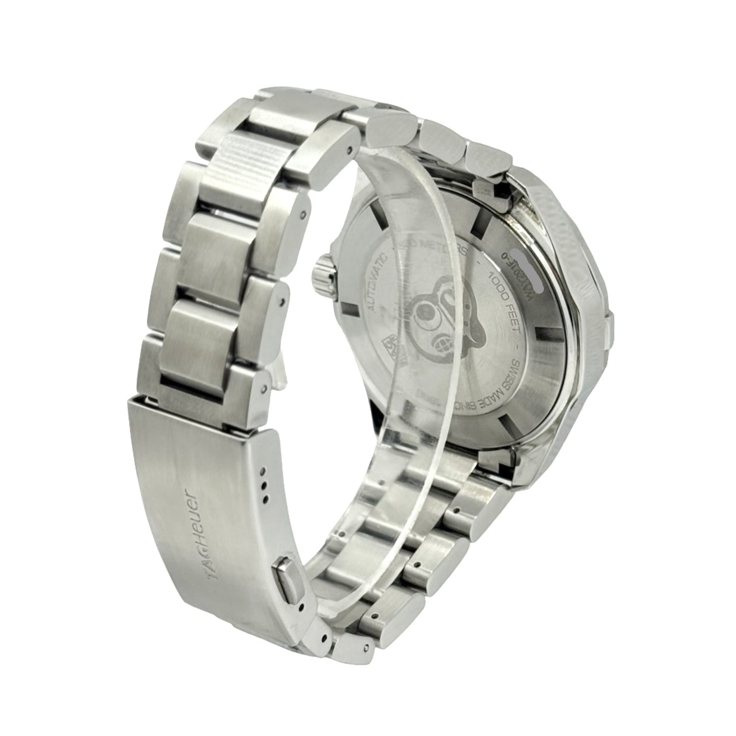 TAG Heuer Aquaracer GMT Automatic Pepsi Bezel Stainless Steel Bracelet WAY201F.BA0927