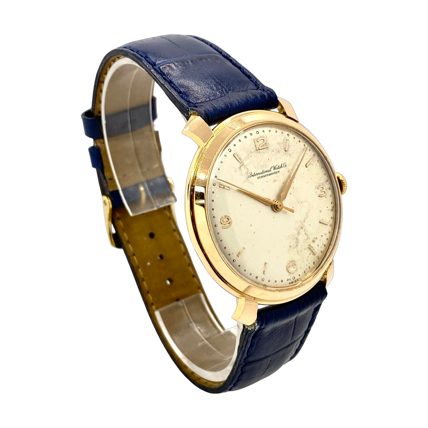 IWC Schaffhausen Calatrava 18K Rose Gold "Fancy Lugs" Caliber 89 Manual Wind