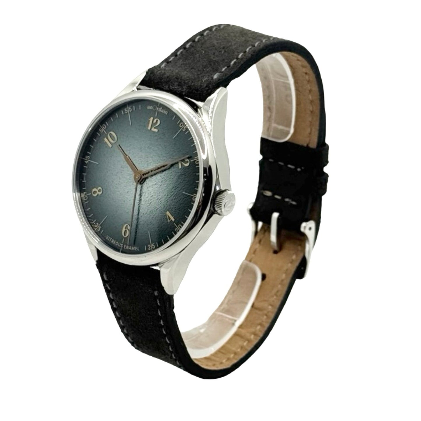 AnOrdain Model 1 Automatic Fumé Payne's Grey Enamel Dial