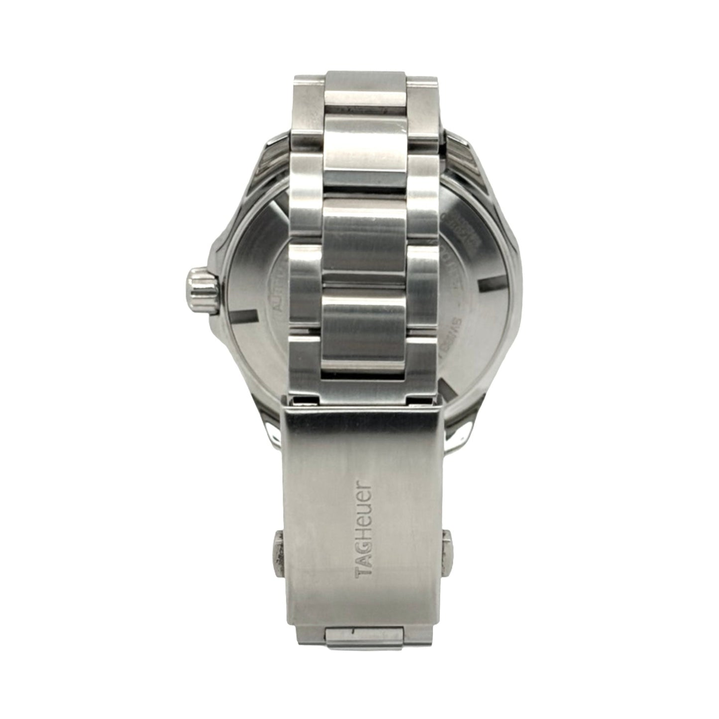 TAG Heuer Aquaracer GMT Automatic Pepsi Bezel Stainless Steel Bracelet WAY201F.BA0927