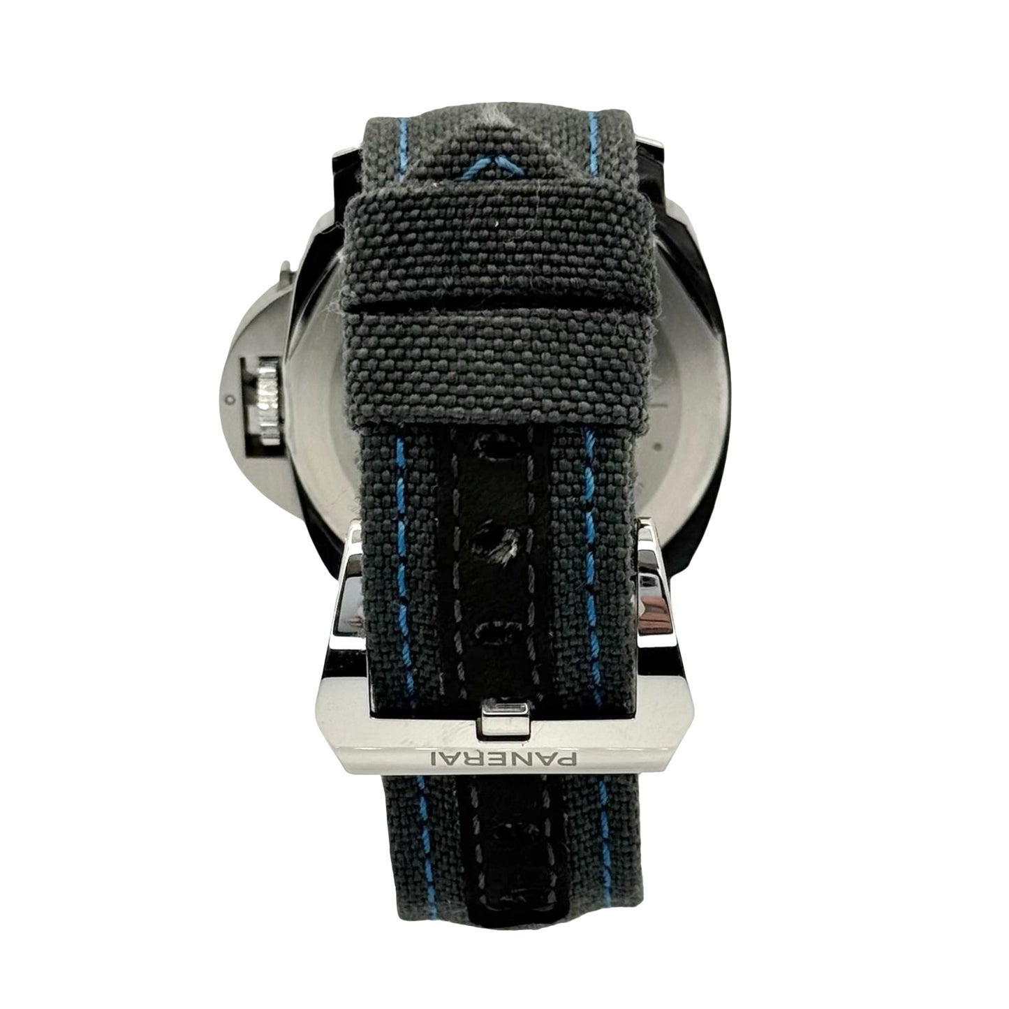 Panerai Luminor Base Logo 3 Days Manual Black Dial Blue Strap PAM00774