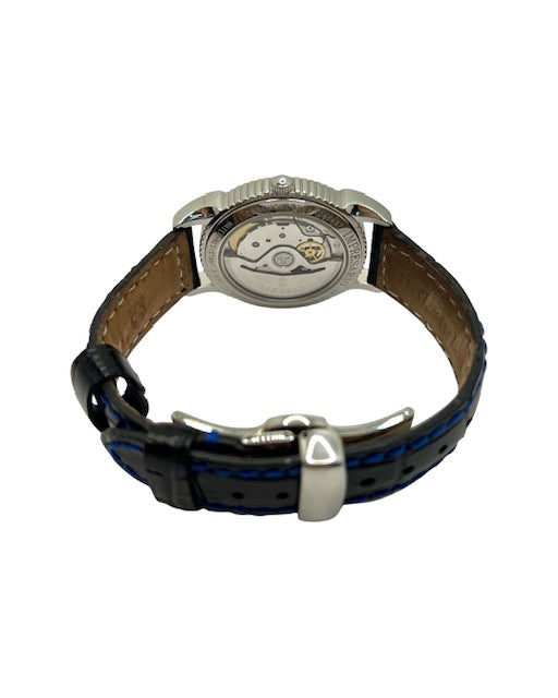 Concord Empresario GMT Chronometre Silver Dial Black Crocodile Strap 14.G6.220